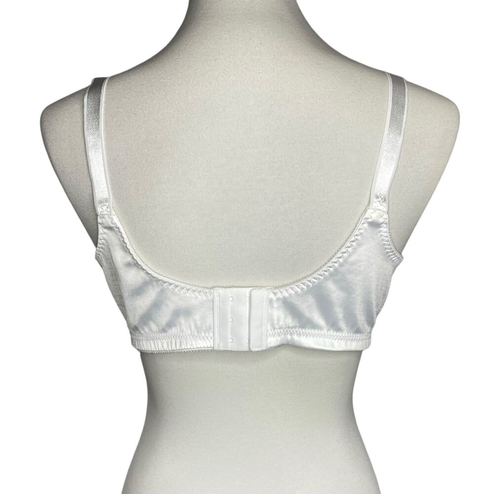 Bali DF3820 Bra Double Support Wirefree Full Coverage Size 40B White NWT 3820 - Picture 7 of 13